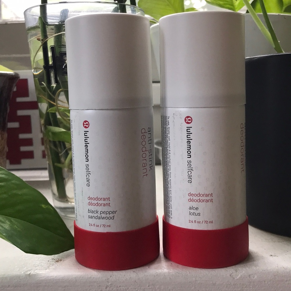 Lululemon Anti-stick deodorant